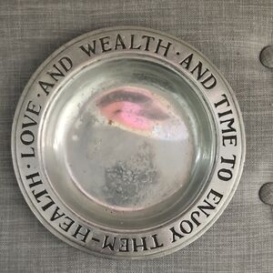 Wilton Silver Decorative Plate